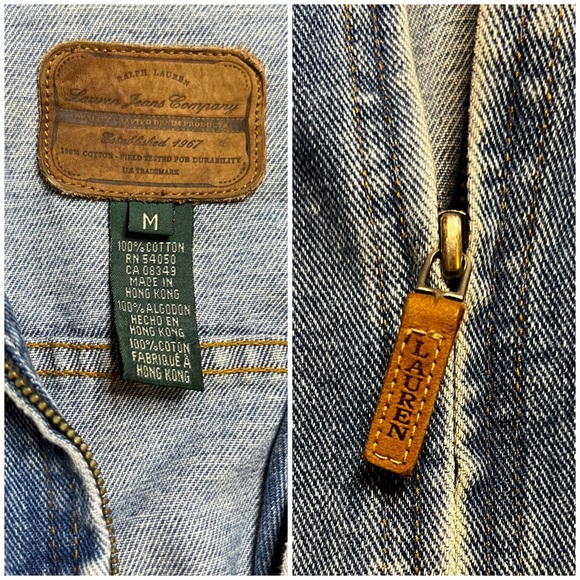 vintage Ralph Lauren denim vest - Picture 13 of 15